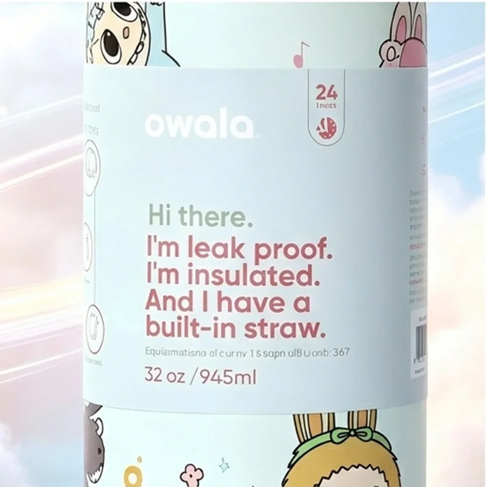 Owala x Labubu Limited Edition Insulated Bottle