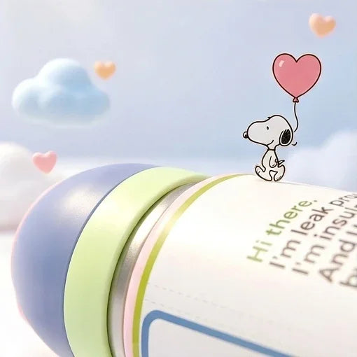 Owala x Snoopy Limited Edition Insulated Bottle 32 oz- Cute Pink