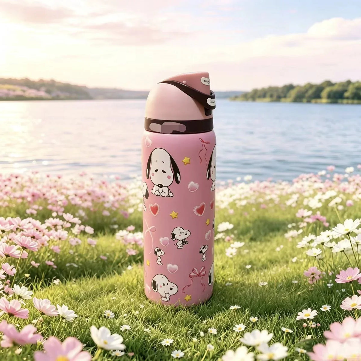Owala x Snoopy Limited Edition Insulated Bottle 32 oz WIth Heart