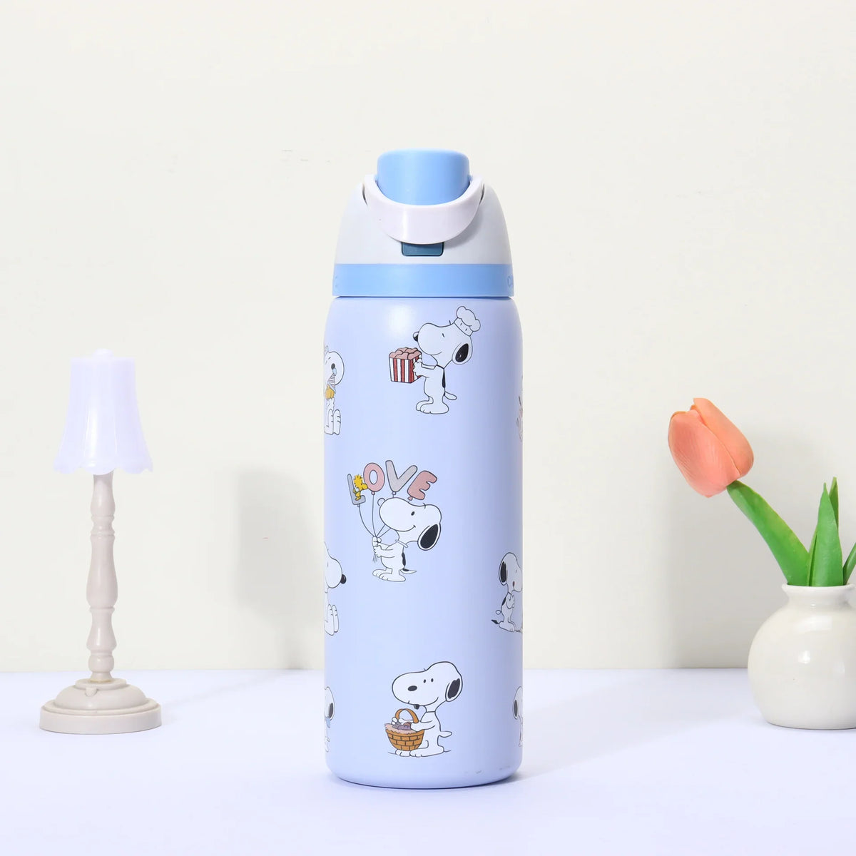 Owala x Snoopy Limited Edition Insulated Bottle - Blue Love