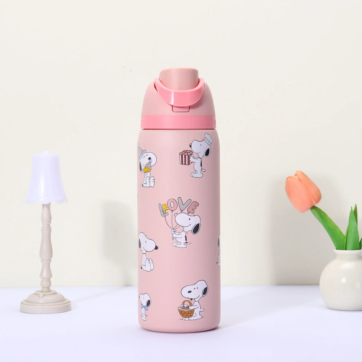 Owala x Snoopy Limited Edition Insulated Bottle - LOVE